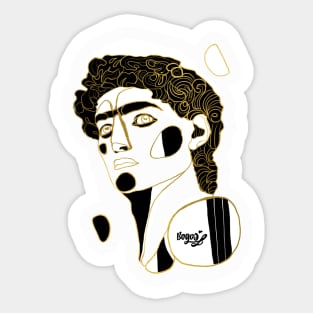 Michelangelo -  David Sticker